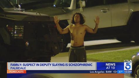 Man arrested in slaying of L.A. County deputy schizophrenic, family says